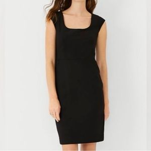 Ann Taylor The Scoop Neck Dress in Bi-Stretch